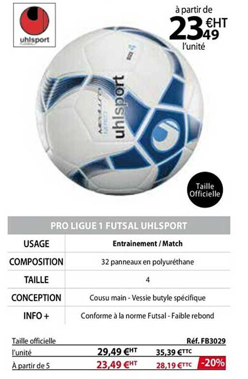 pro ligue 1 futsal uhlsport