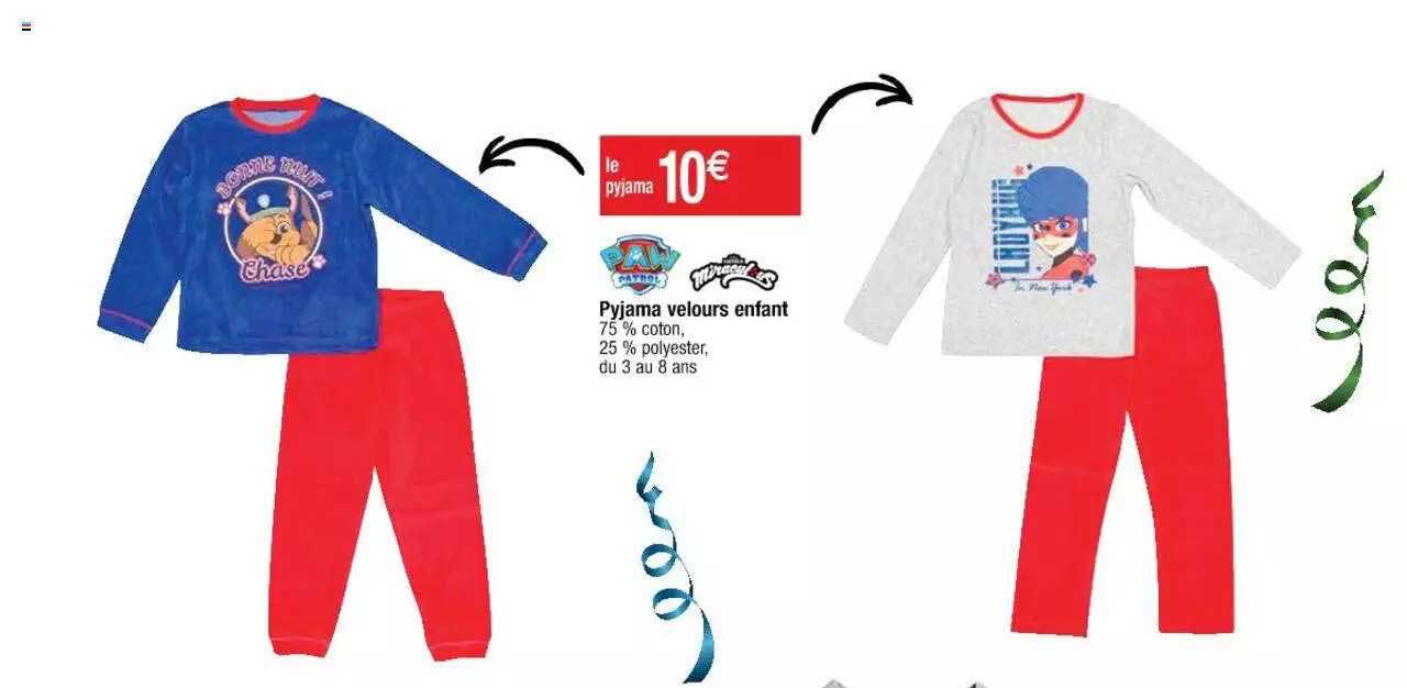 Pyjama Velours Enfant