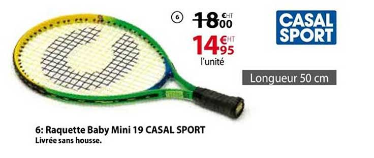 raquette baby mini 19 casal sport