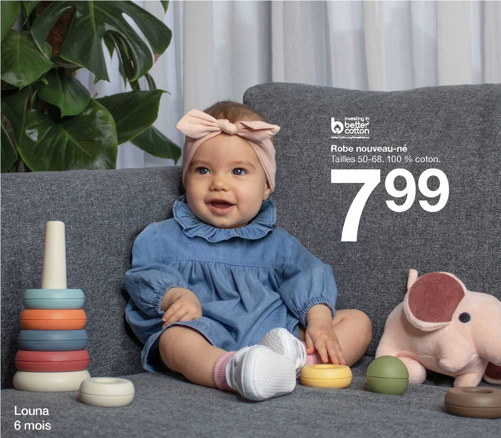 robe nouveau-né