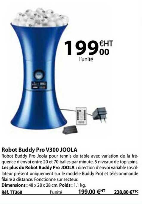 robot buddy pro v300 joola