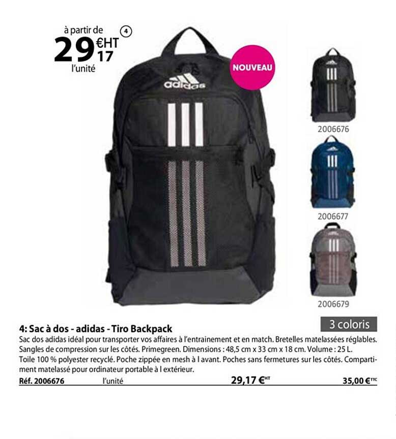 Sac à Dos - Adidas - Tiro Backpack