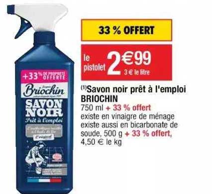 savon noir prêt à l'emploi briochin