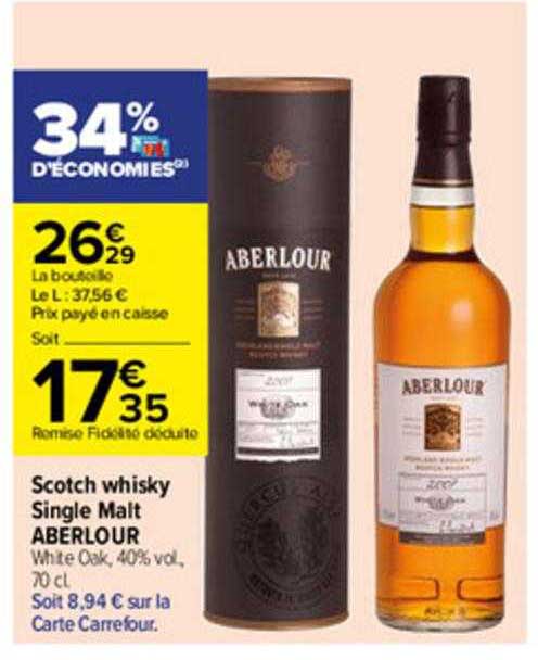 scotch whisky single malt aberlour