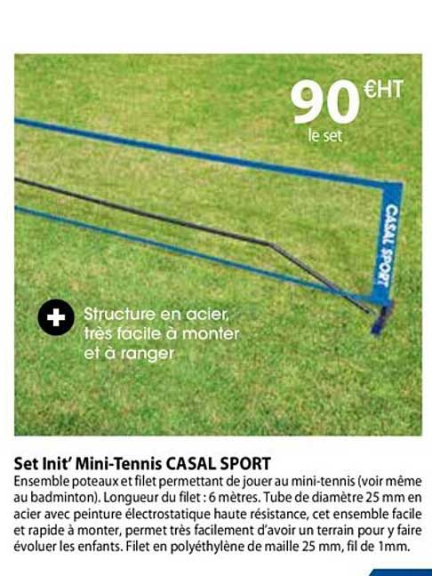 set init' mini-tennis casal sport