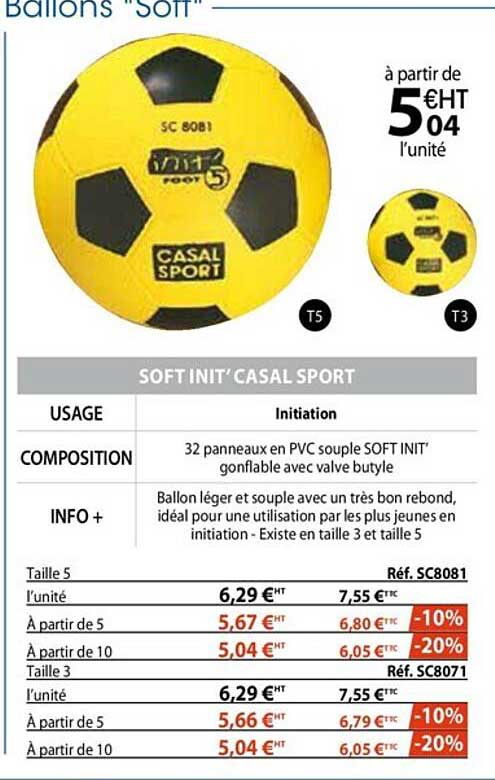 Soft Init' Casal Sport