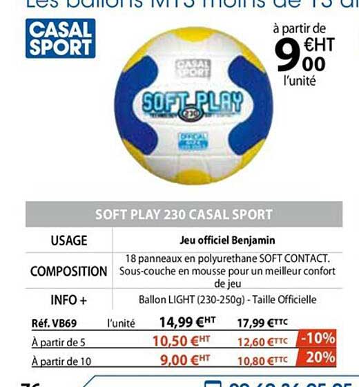 soft play 230 casal sport