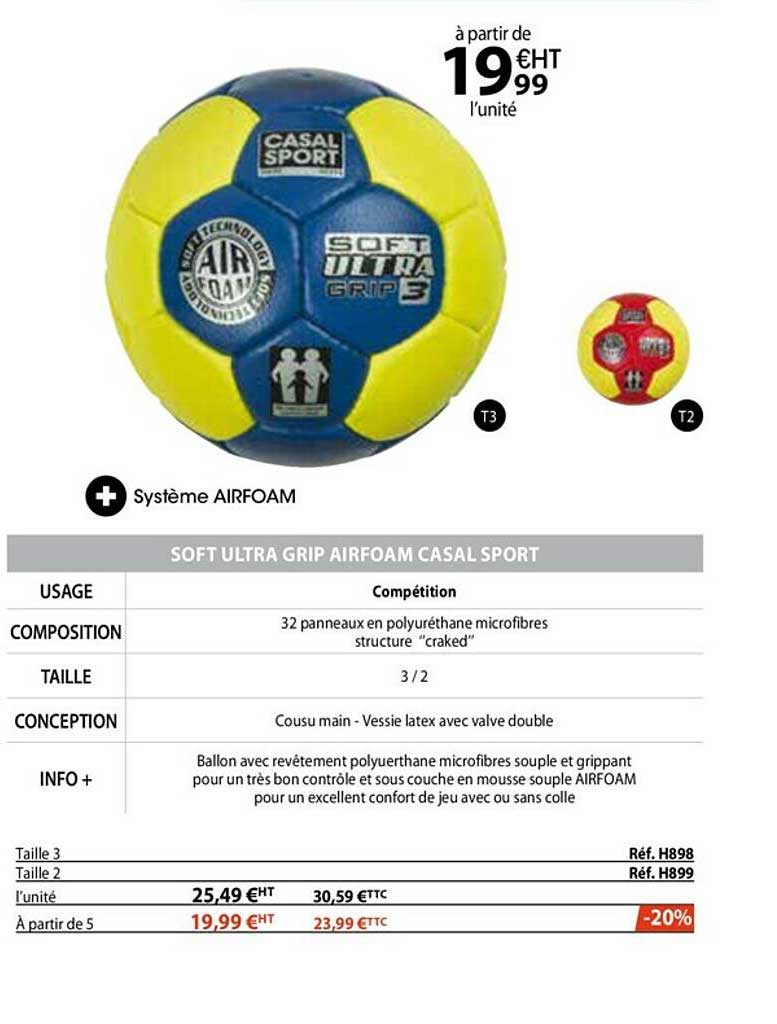 soft ultra grip airfoam casal sport