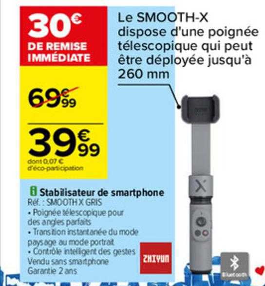 stabilisateur de smartphone zhiyun