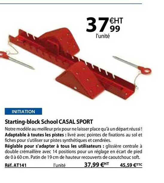 starting-block school casal sport