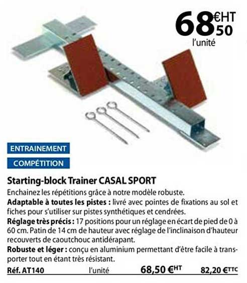 starting-block trainer casal sport