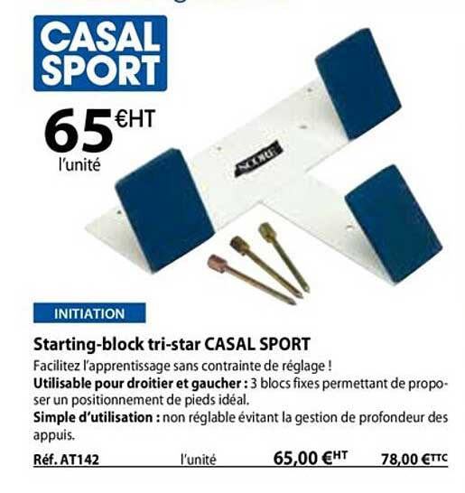 starting-block tri-star casal sport