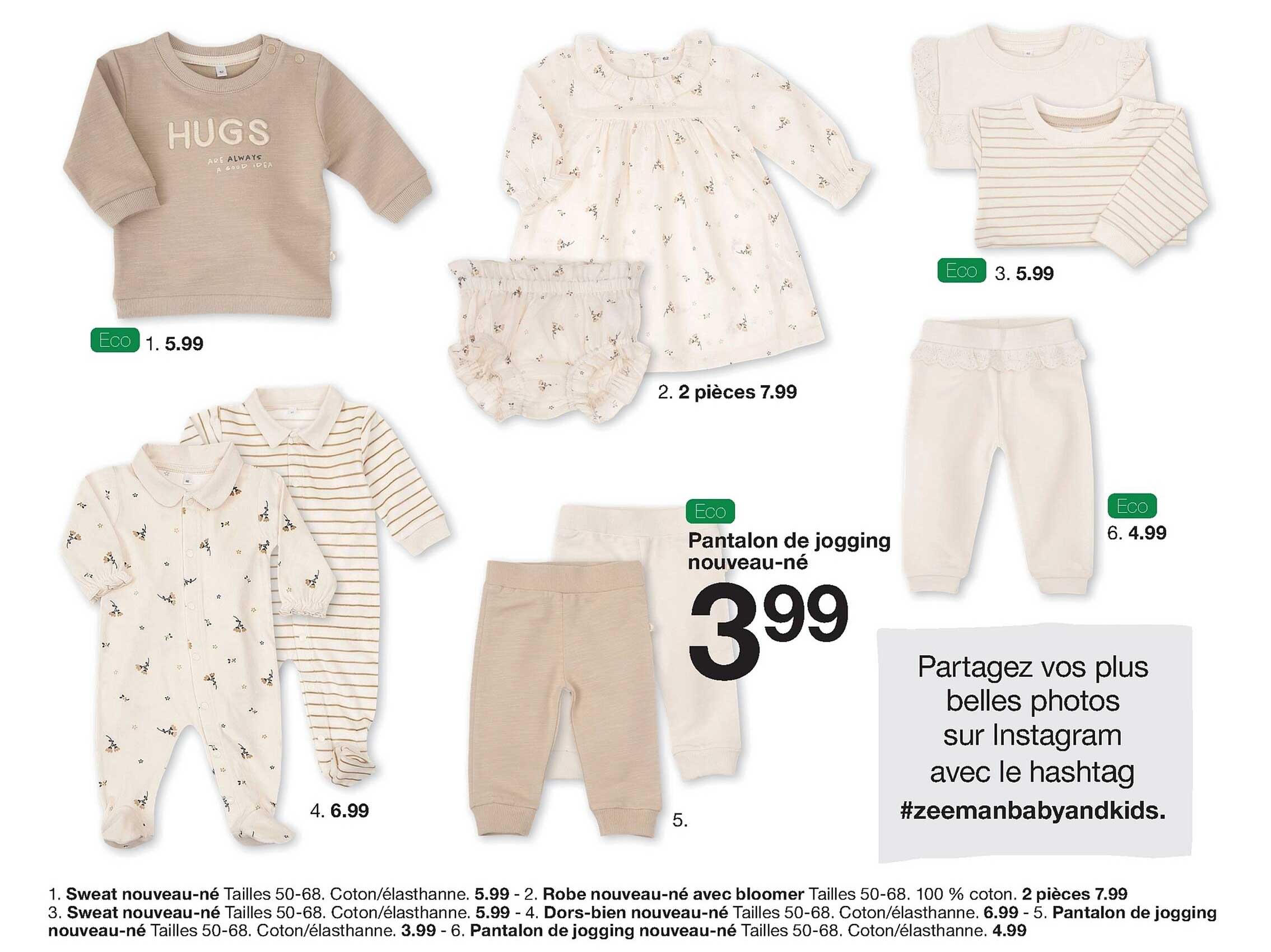 sweat nouveau-né, robe nouveau-né avec bloomer, sweat nouveau-né, dors-bien nouveau-né, pantalon de jogging nouveau-né, pantalon de jogging nouveau-né