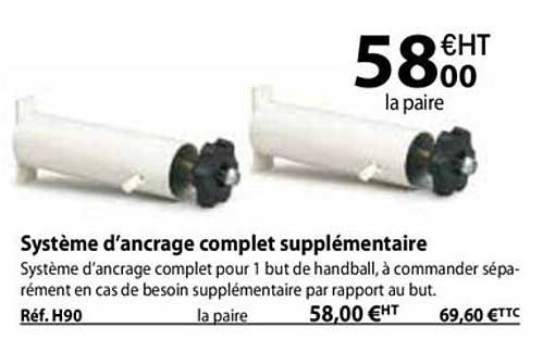 Système D'ancrage Complet Supplémentaire