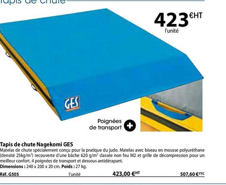 Tapis De Chute Nagekomi Ges