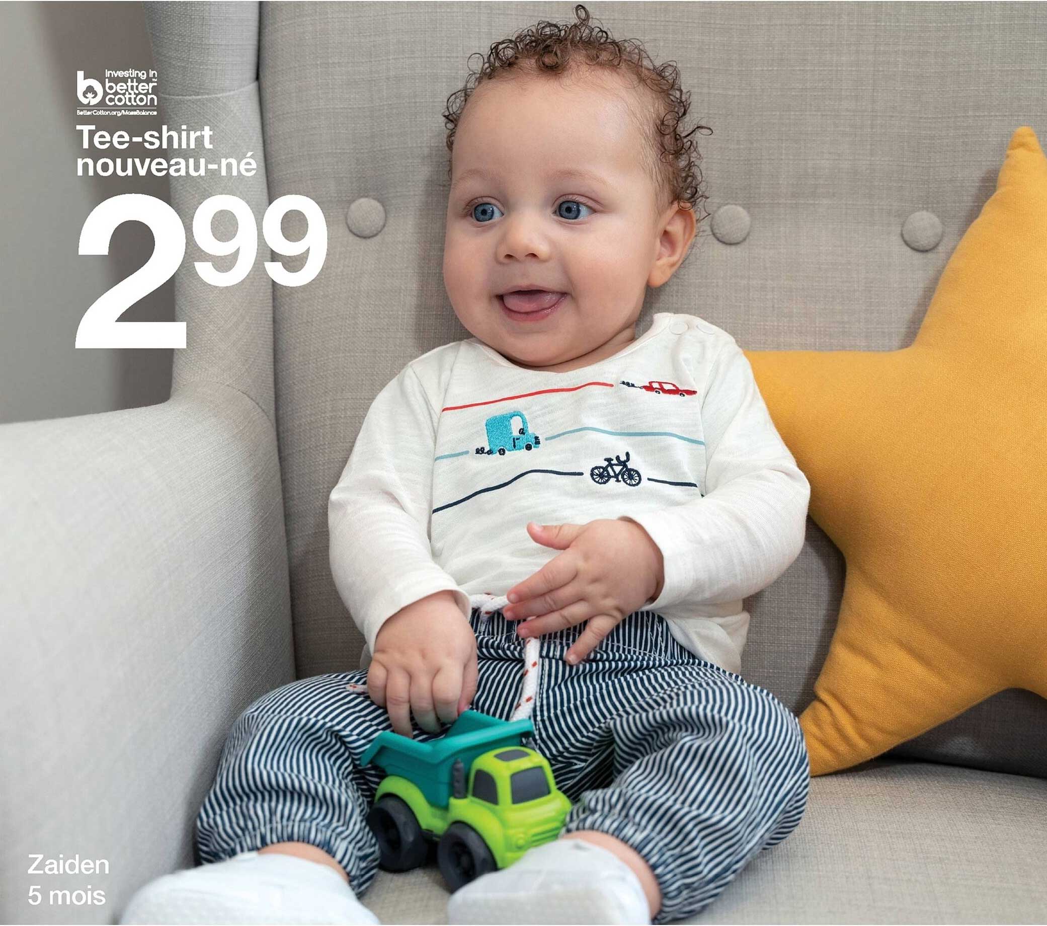 tee-shirt nouveau-né