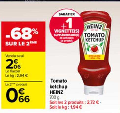 tomato ketchup heinz