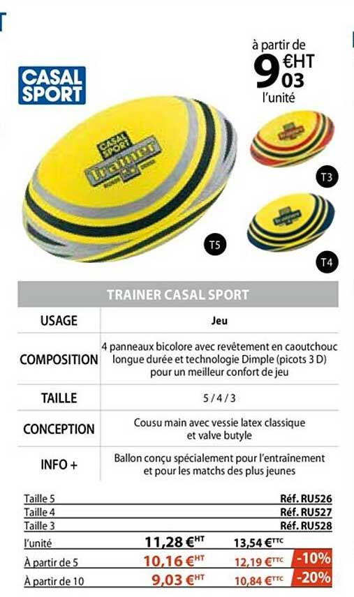 trainer casal sport