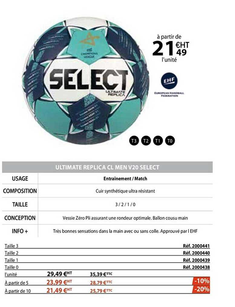 ultimate replica cl men v20 select