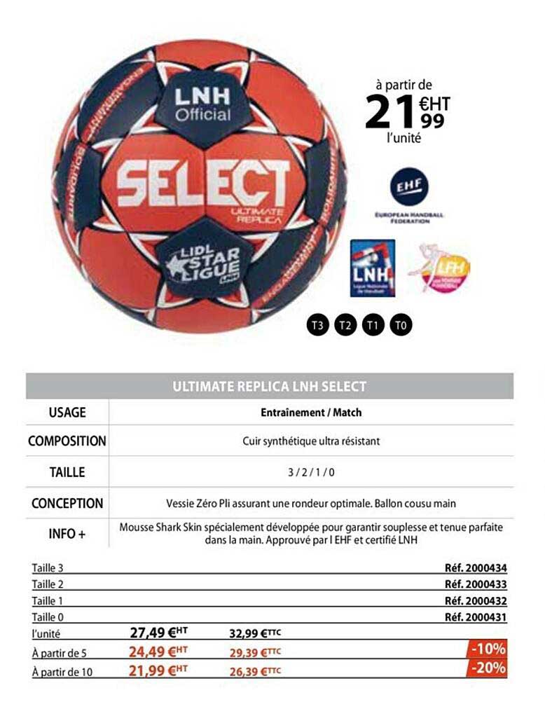 ultimate replica lnh select