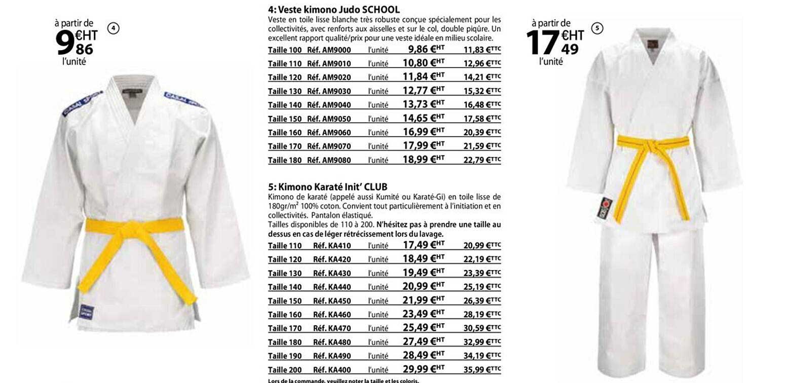veste kimono judo school, kimono karaté init' club