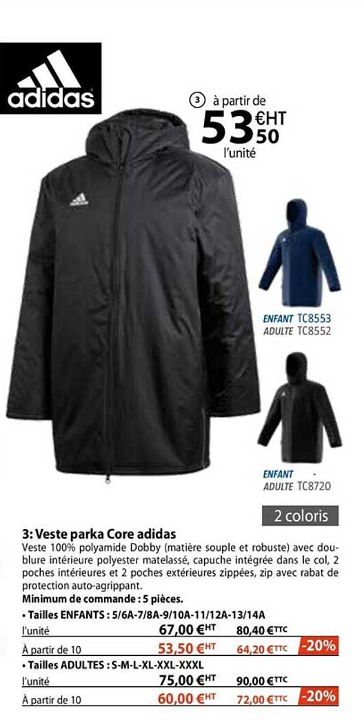 Veste Parka Core Adidas