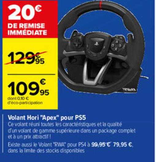 volant hori "apex" pour ps5