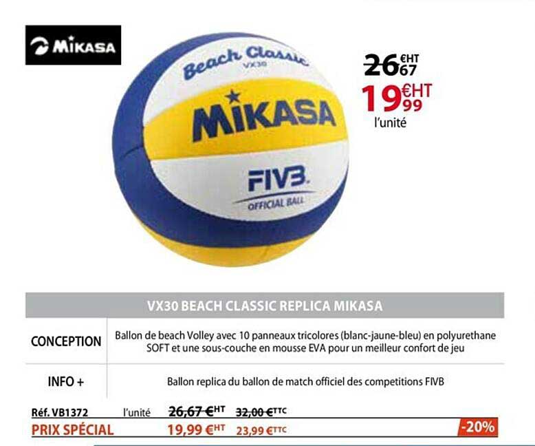 vx30 beach classic replica mikasa