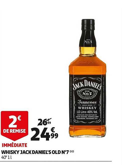 whisky jack daniel's old n°7