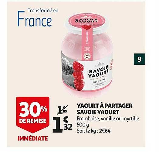 yaourt à partager savoie yaourt