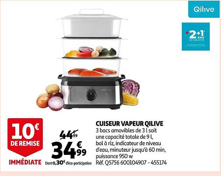 Cuiseur Vapeur Qilive