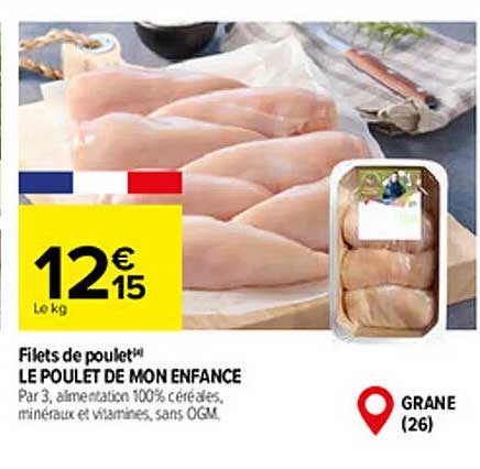 filets de poulet le poulet de mon enfance