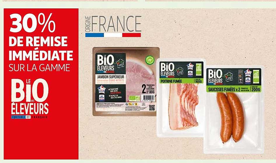 la gamme le bio des éleveurs