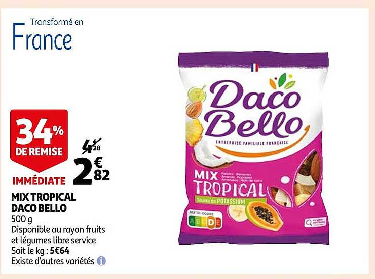 mix tropical daco bello