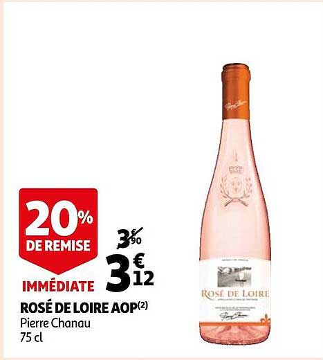 rosé de loire aop pierre chanau
