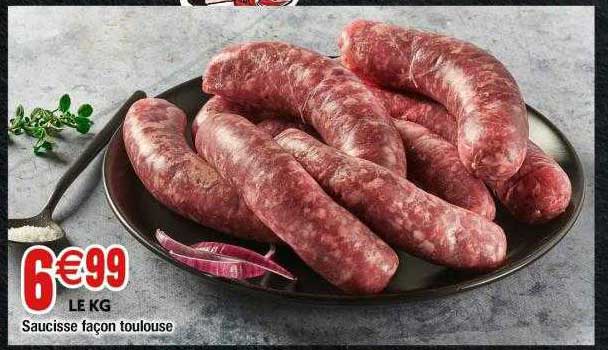 saucisse façon toulouse