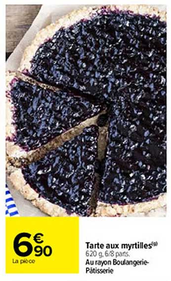 Tarte Aux Myrtilles
