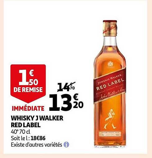 whisky j walker red label
