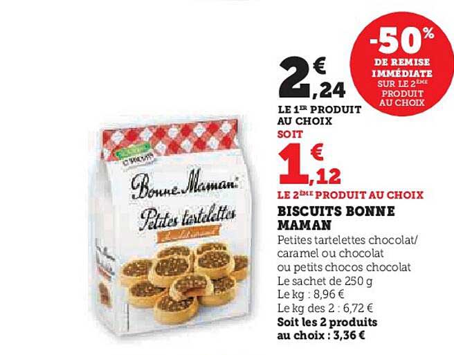 biscuits bonne maman