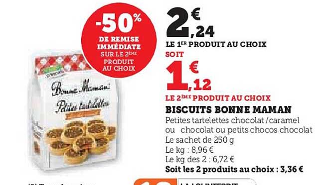 biscuits bonne maman