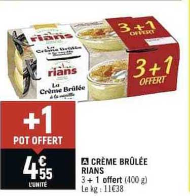 crème brûlée rians