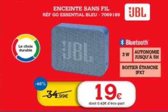 Enceinte Sans Fil Jbl