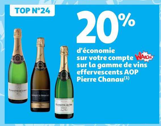 la gamme de vins effervescents aop pierre chanau