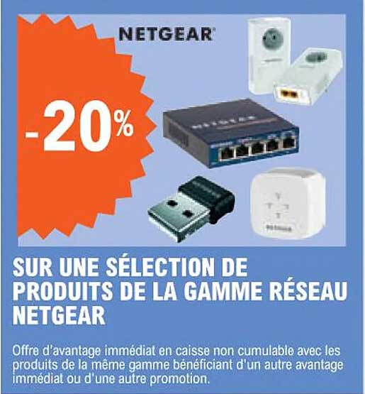 la gamme réseau netgear