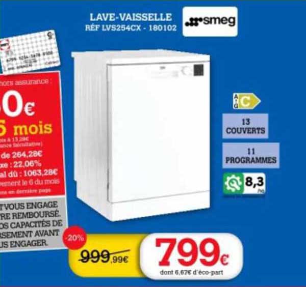 lave-vaisselle smeg