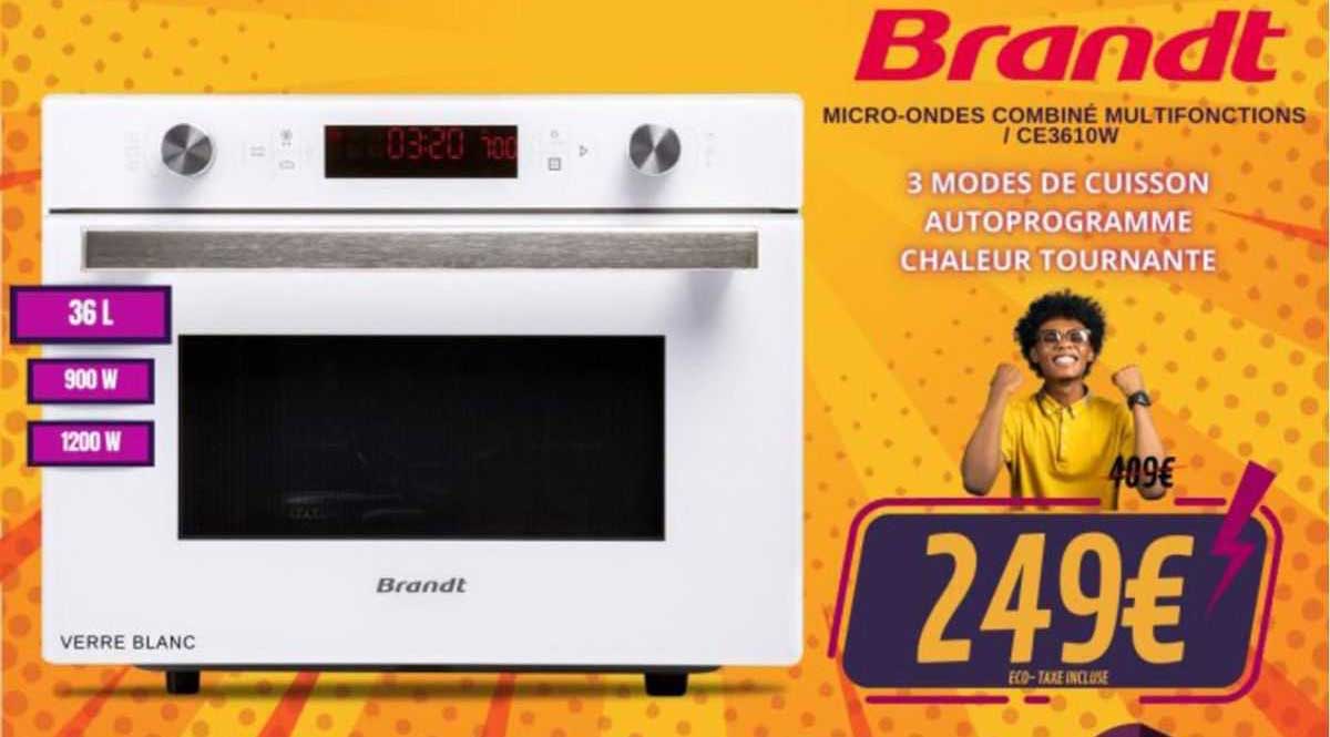 micro-ondes combiné multifonctions brandt