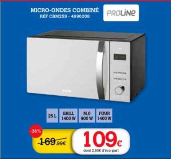Micro-ondes Combiné Proline