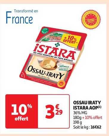 ossau iraty istara aop
