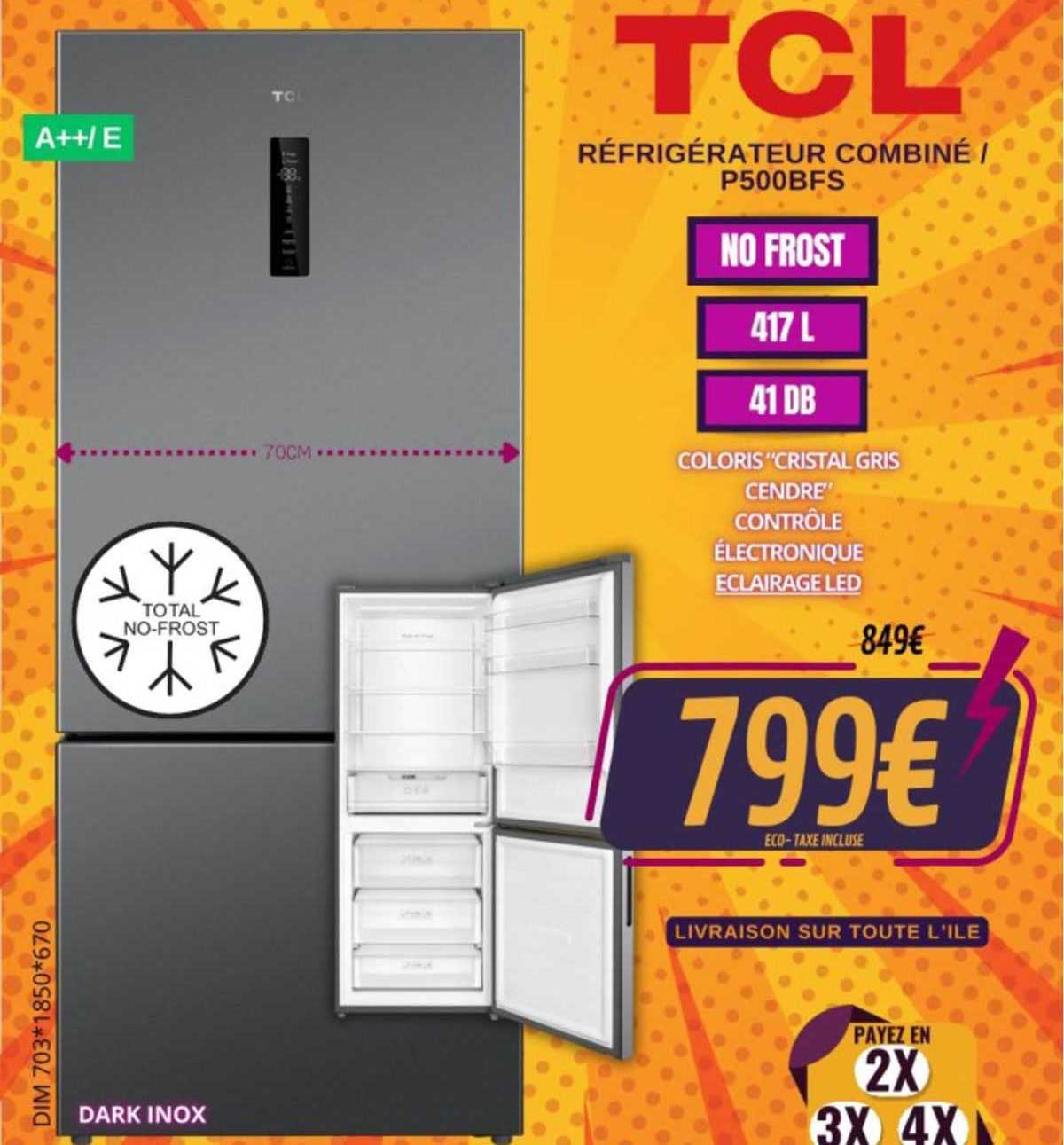 Réfrigérateur Combiné \ P500bfs