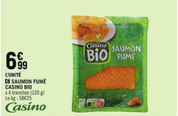 Saumon Fumé Casino Bio